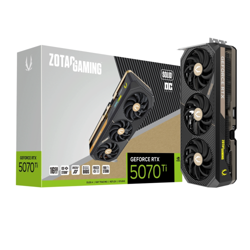 VGA ZOTAC GAMING GeForce RTX 5070 Ti SOLID OC